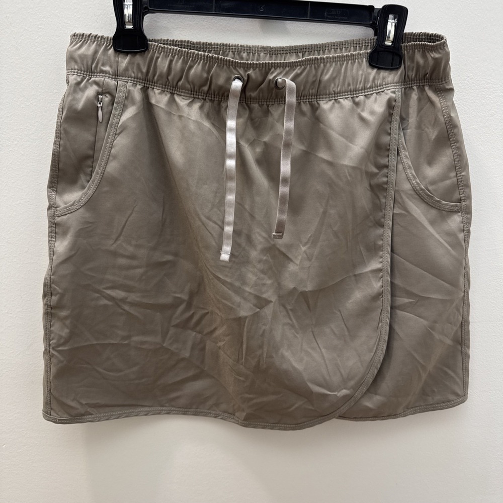 North River Outdoor Outfitters Lightweight Drawstring Pockets Skort Size M